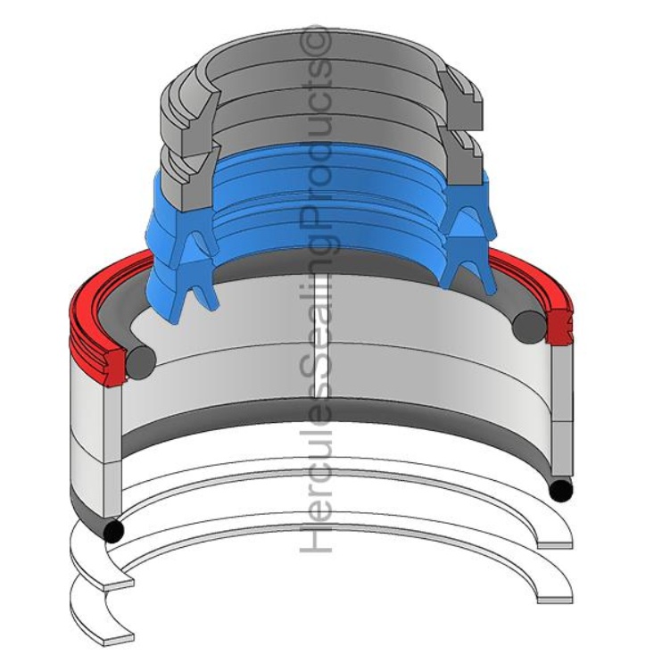 KIT DE SELLOS 38X63 DIRECCION 4X4 PARA CASE 590SM SERIE 1 Y 2 85805990