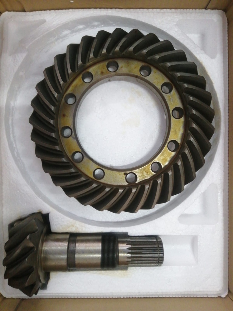 SET DE CORONA Y PIÑON 12/33 PARA NEW HOLLAND LB115 84197567 85812286