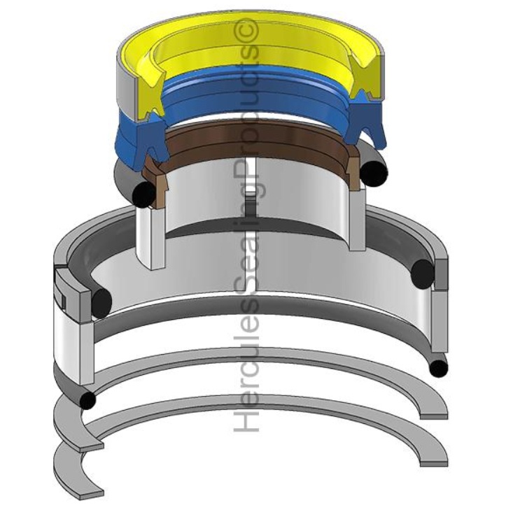 KIT DE SELLOS 2.00 X 3.500 LIFT PARA CATERPILLAR 416C 1857674