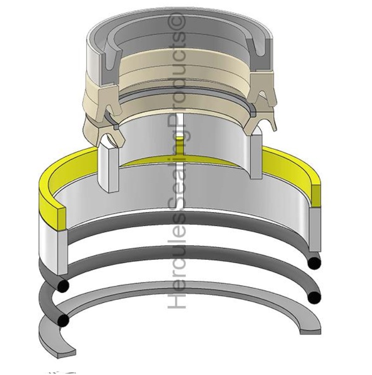 KIT DE SELLOS 1.87 X 3.25 LIFT TILT PARA CATERPILLAR 416C 1933088