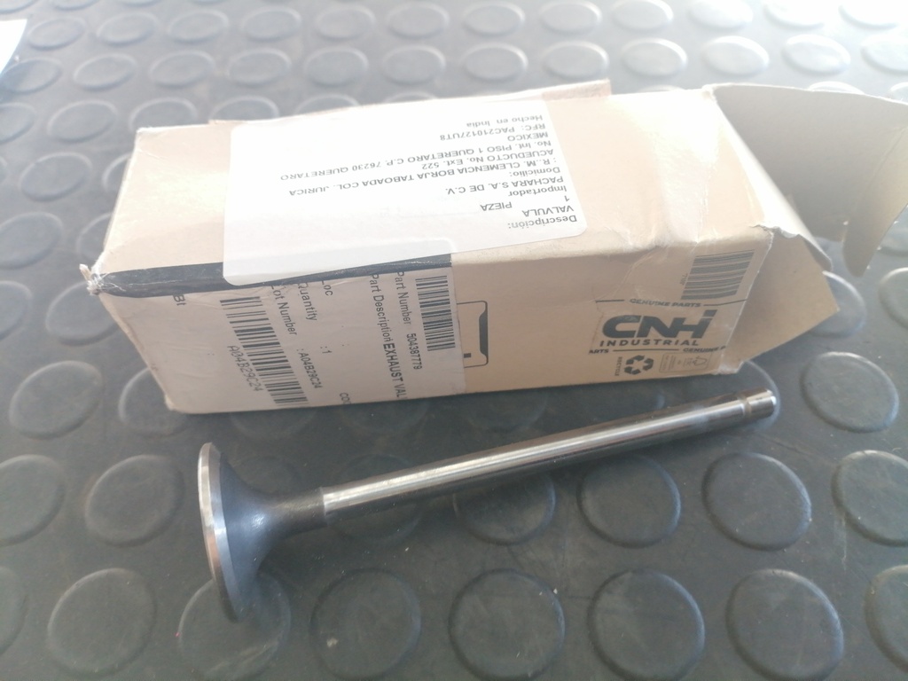 VALVULA DE ESCAPE PARA 770FX CASE 580N IVECO TIER 4A 504387779