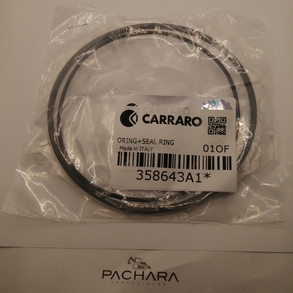 SELLO DE PISTON PARA TRANSMISION CASE 358643A1