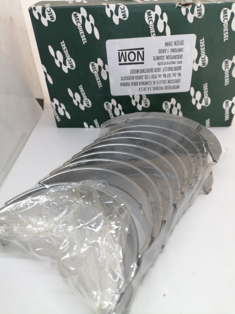 5 PAR METALES DE BANCADA STD PARA CASE L230 SV300 2995574