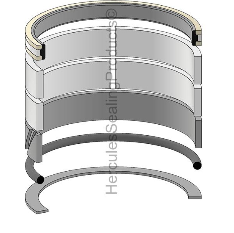 KIT DE SELLOS 200MM TILT PARA JOHN DEERE 744J AH151320