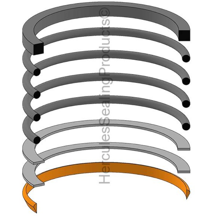 KIT DE SELLOS 63MM EXTENSION PARA JOHN DEERE 310E AH212088