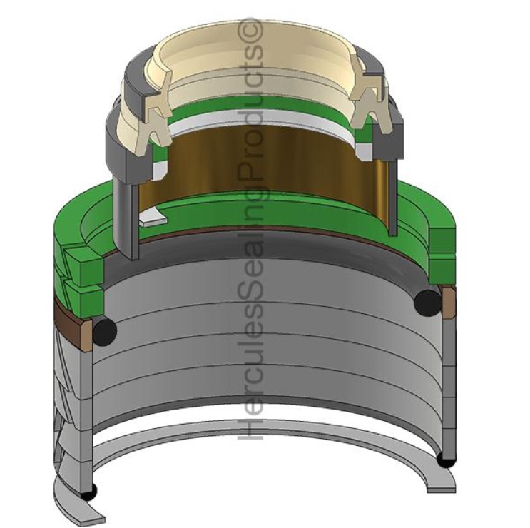 KIT DE SELLOS 75X110 BOTE PARA JOHN DEERE 200LC AH148776