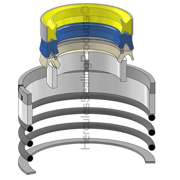 KIT DE SELLOS 2.00 x 4.00 SWING PARA CATERPILLAR 416B 420D 2409538