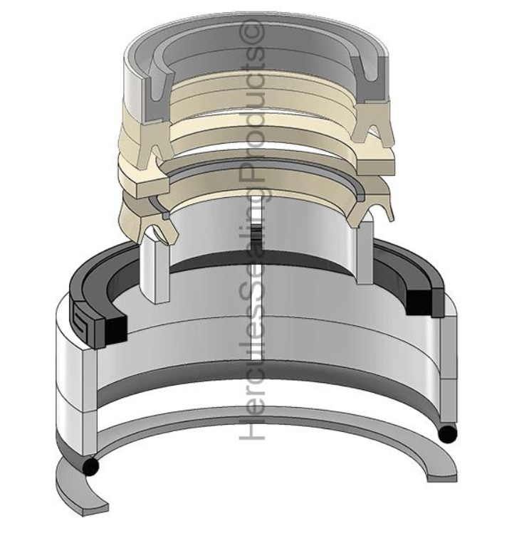 KIT DE SELLOS 2.00 X 3.25 BUCKET PARA CASE 480D 1543268C1