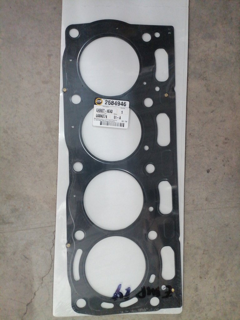 EMPAQUE DE CABEZA PARA MOTOR CATERPILLAR 3054C 2584946