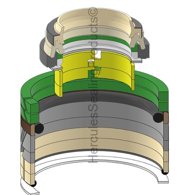 KIT DE SELLOS 95X135 ARRASTRE PARA CASE CX210 LZ00446