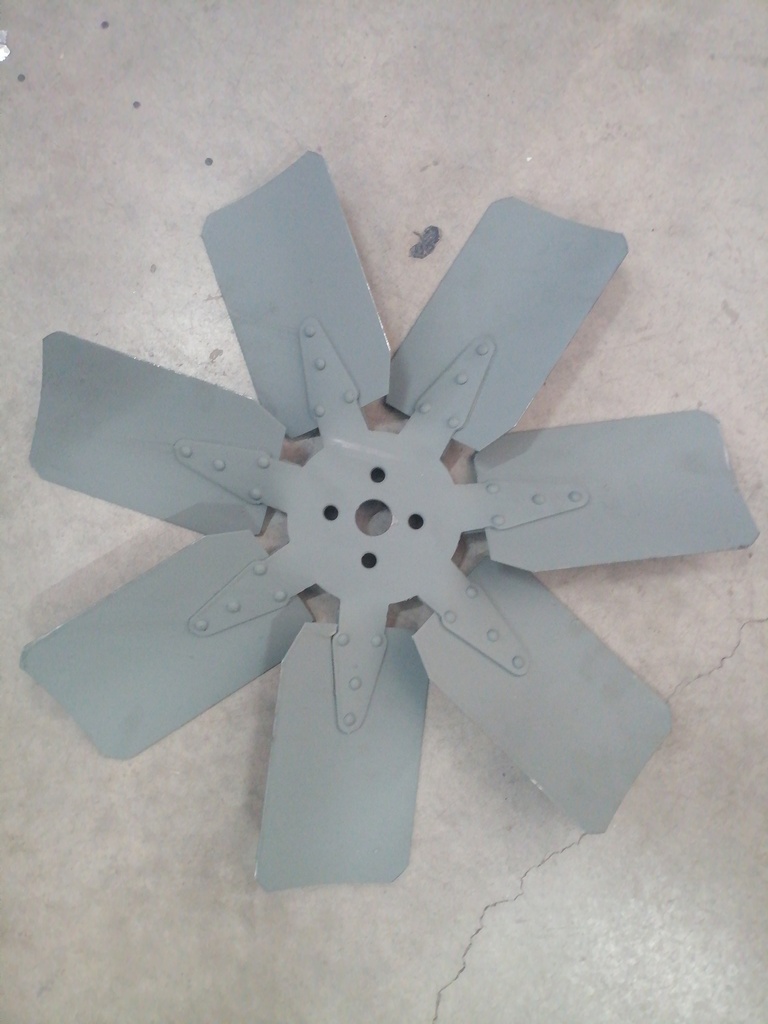 VENTILADOR 7 ASPAS DE MOTOR PARA CASE 580M SERIE 3 185377A1