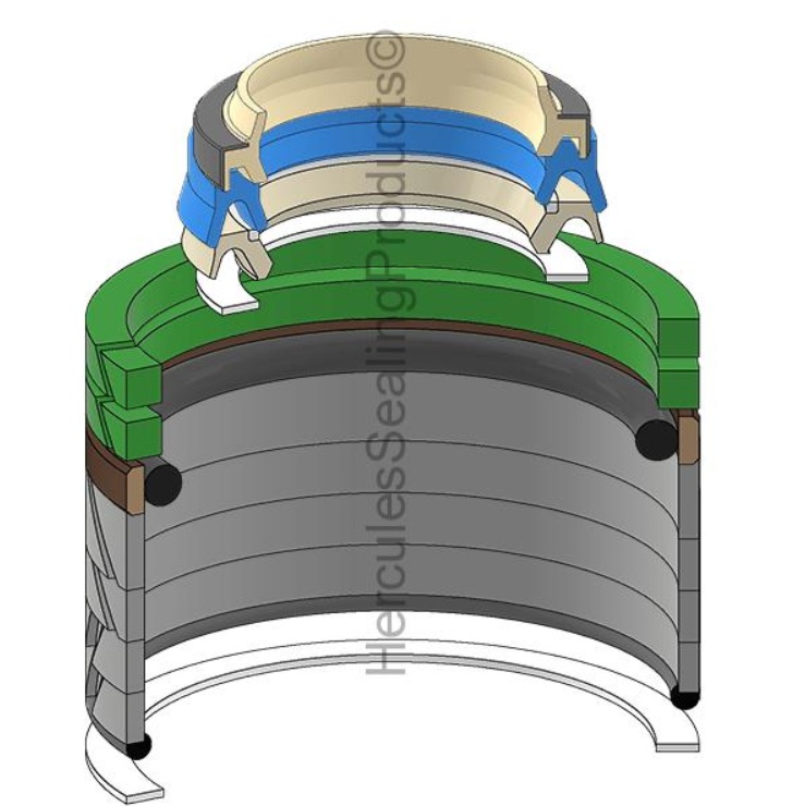 KIT DE SELLOS 95X135 PARA BOTE CATERPILLAR 329D 2344587