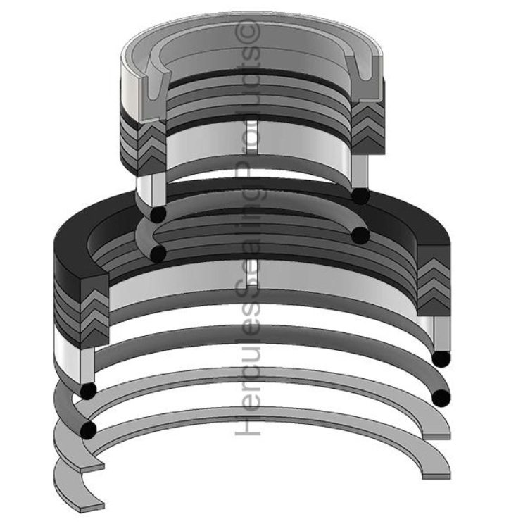 KIT DE SELLOS 2.00 X 5.00 PARA JOHN DEERE 670 670B  RE18743