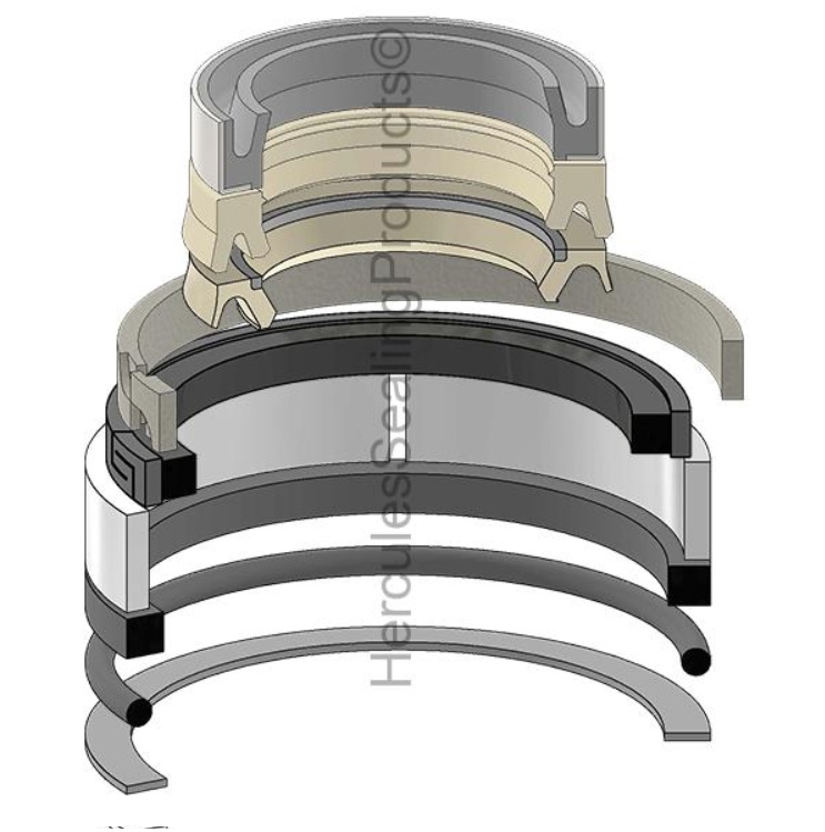 KIT DE SELLOS 1.75 X 2.50 DE LEVANTE PARA MINICARGADOR FRONTAL CASE SV185 84480921