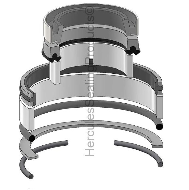 KIT DE SELLOS 1.25 X 2.25 VOLTEO PARA MINICARGADOR NEW HOLLAND L170 86570919