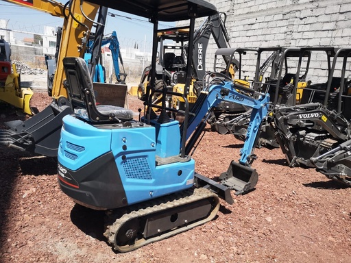[MEXC-22] MINIEXCAVADORA 2023 FURD FWJ-1000 MOTOR: KOOP KD192F Diesel (10HP) Peso: 1,000 kgs Pala Topadora Auxiliar Hidráulico: Para Implementos Profundidad de Excavación 1.32 mts Cucharon: 40 cms Ancho Orugas de Hule