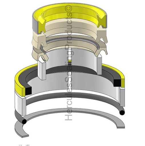 [2402482-HR] KIT DE SELLOS 1.75 X 2.75 DIRECCION PARA CATERPILLAR 416C 2402482