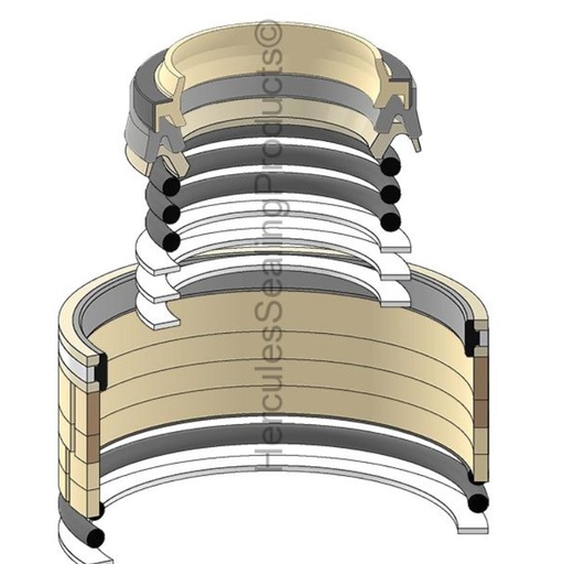[31Y1-28960-HR] KIT DE SELLOS 85X120 BOOM PARA HYUNDAI 210LC-9 220LC-9S 31Y1-28960