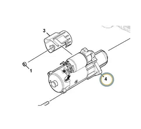[VOE54826819-O] MARCHA 12V 3.2kw PARA VOLVO SD110C VOE54826819