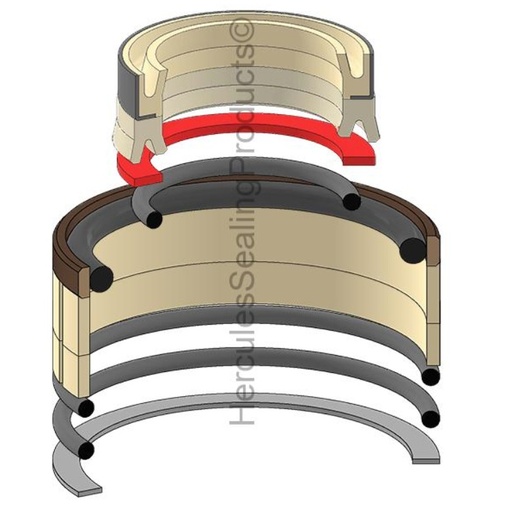 [878000388-HR] KIT DE SELLOS 40X70 EXT PARA KOMATSU WB140-2N 878000388