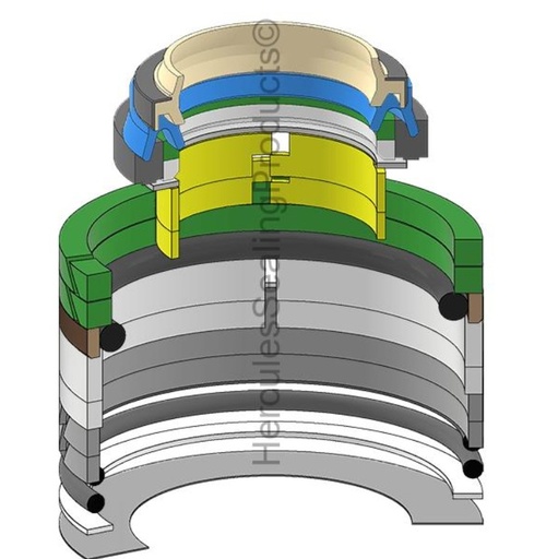 [160579A1-HR] KIT DE SELLOS 100X135 ARRASTRE PARA CASE 9030B 160579A1