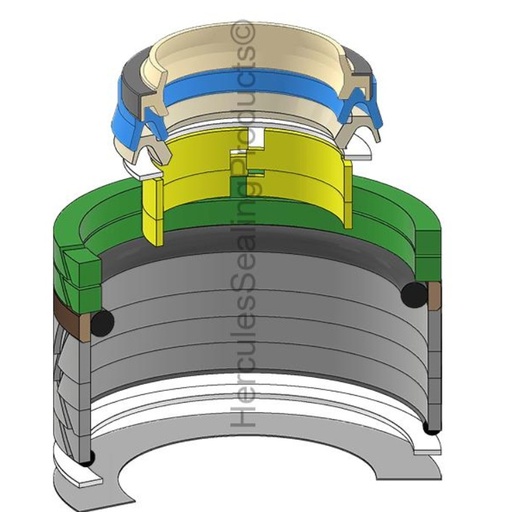 [2590630-HR] KIT DE SELLOS 95X130 DE ARRASTRE CATERPILLAR 320C 2590630