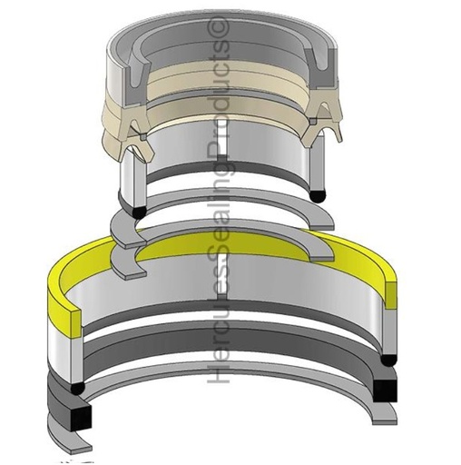[1986920C2-HR] KIT DE SELLOS 4.00 X 7.00 LIFT PARA CARGADOR FRONTAL CASE 921C 1986920C2