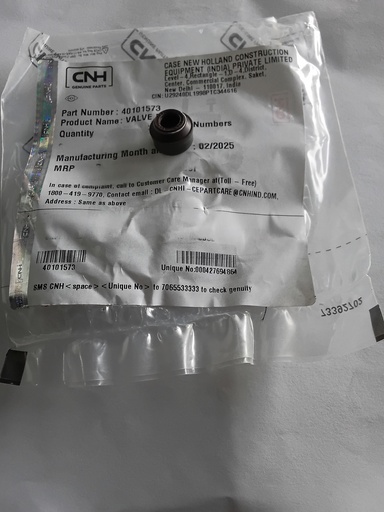 [5098145 40101573] SELLO DE VALVULA PARA CASE 770EX S8000 5098145