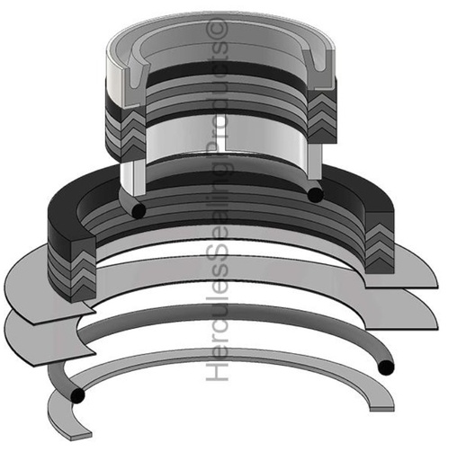 [309960-HR] KIT DE SELLOS 2.00 X 3.00 LIFT PARA RETROEXCAVADORA FORD 740 309960