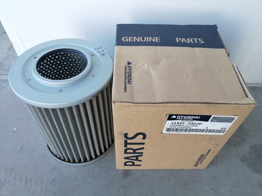 [31M8-01210-O 31M5-70020] FILTRO DE ASPIRACION PARA HYUNDAI HX60PRO 31M8-01210
