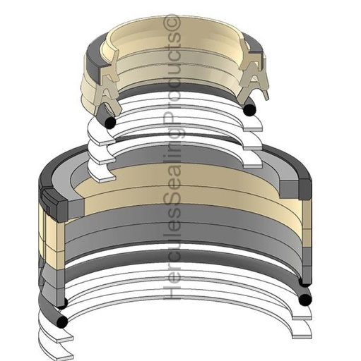 [VOE14589138-HR] KIT DE SELLOS 105X150 ARRASTRE PARA VOLVO EC300 EC360 VOE14589138