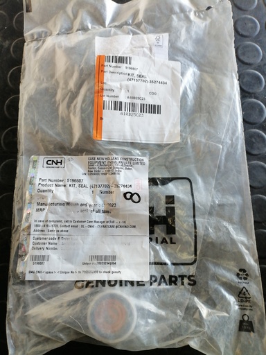 [5196607] KIT DE SELLOS ORBITROL PARA CASE 851EX 5196607