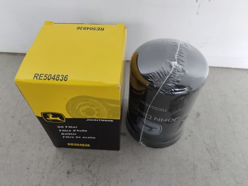[RE504836-O] FILTRO DE ACEITE MOTOR PARA JOHN DEERE RE504836