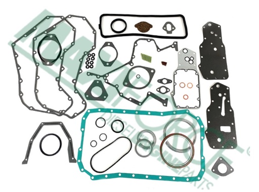 [3802375-MXF 87447514] SET DE EMPAQUES INFERIOR PARA CASE CUMMINS 4BT3.9 580L 580M 3802375 87447514
