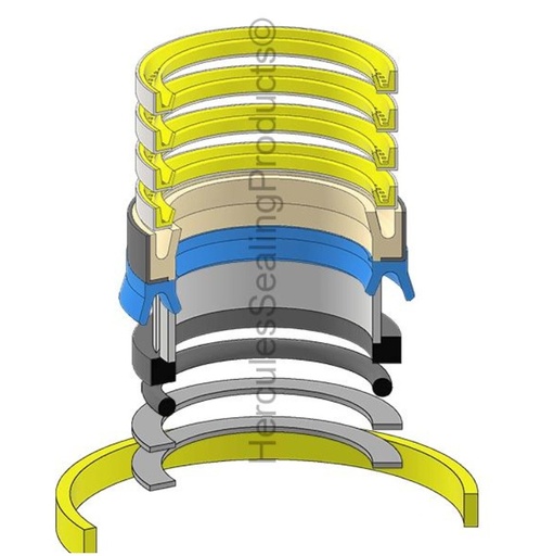 [251320-HR] KIT DE SELLOS 63X125 BOOM PARA RETROEXCAVADORA FORD 555A 251320
