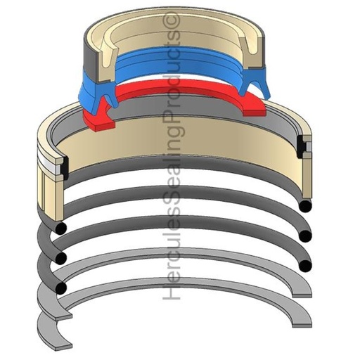 [878000490-HR] KIT DE SELLOS 60X110 ARRASTRE PARA KOMATSU WB140-2N 878000490