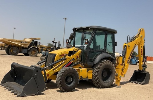 [RNH-04] 2021 RETROEXCAVADORA NEW HOLLAND B80B/851EX 4WD (NUEVA) ,MOTOR FPT S8000 4 CIL TURBO POTENCIA NETA 94 HP, TRANSMISIÓN 4X4 POWERSHUTTLE CARRARO, EJES CARRARO, CABINA CERRADA CON VENTILADOR, CUCHARON DE ALMEJA 4 EN 1 CARGA 1.00 M3, LLANTAS TRASERAS 16.9 - 28, LLANTAS DELANTERAS 12.5-18,  (1 AÑO DE GARANTÍA)