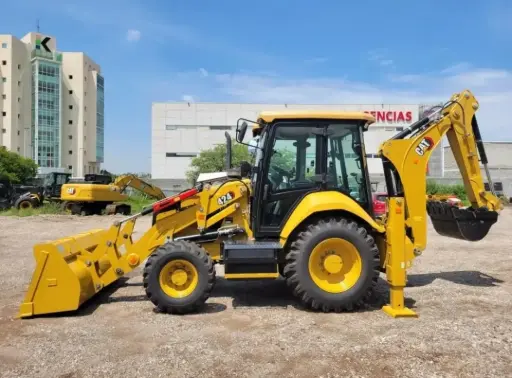 [RCAT-03] 2025 RETROEXCAVADORA CATERPILLAR 424 4WD (NUEVA) MOTOR CAT C3.6 4 CIL TURBO 75 HP (INYECCIÓN ELECTRÓNICA), TRANSMISIÓN POWER SHUTTLE 4X4, BOMBA HIDRÁULICA CAT DE PISTONES AXIALES, KIT HIDRÁULICO, CABINA CERRADA FOPS/ROPS CON A/C, CUCHARÓN FRONTAL 1M3, ESTABILIZADORES RECTOS (TIPO EUROPEO) DE SILLA DESLIZABLE, CUCHARÓN TRASERO 36 PULG. (1 AÑO DE GARANTÍA)