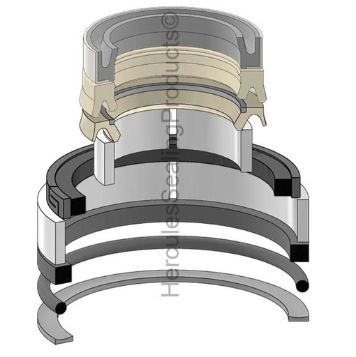 [1542923C2-HR] KIT DE SELLOS 2.50 X 3.50 BUCKET PARA CASE 580SK 580SL 1542923C2