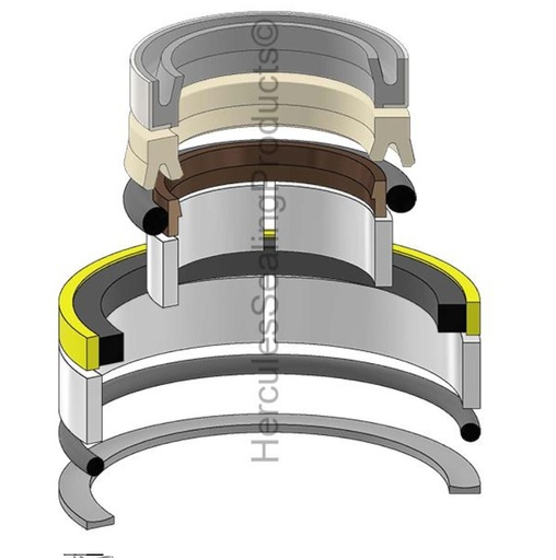 [3E3297-HR] KIT DE SELLOS 1.87 X 3.25 LIFT TILT PARA CATERPILLAR 416 3E3297