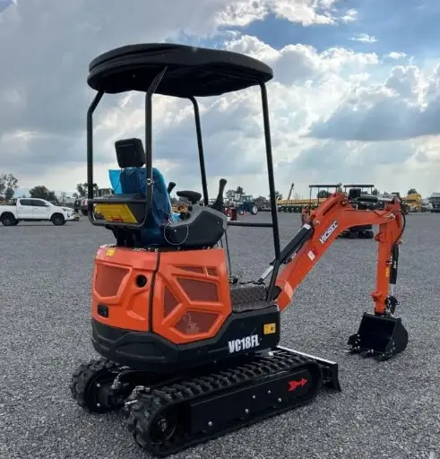 [MEXC-68] 2025 MINIEXCAVADORA VICSEC 18F 1.8 TONS (NUEVA) NO.SERIE: 18FL250802 MOTOR: LAIDONG LL385BT 3 CIL DIESEL (24HP) ENFRIADO POR AGUA, ENFRIADOR DE HIDRÁULICO, AUX HIDRÁULICO, PALA TOPADORA, MANDOS DE JOYSTICKS, ORUGAS DE HULE,  PISTON EXTRA DE MOV. BRAZO, PESO OPERATIVO: 1,800 KS. (EQUIPO NUEVO SIN GARANTÍA). 