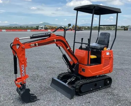 [MEXC-69] 2025 MINIEXCAVADORA SAAO F-10 MOTOR: KOOP KD192F 1 CIL. DIESEL (10HP) ,BOMBA HIDRÁULICA DE ENGRANES, AUX HIDRÁULICO PARA IMPLEMENTOS, PALA TOPADORA, ORUGRAS DE HULE, CUCHARÓN DE 40 CMS. PESO OPERATIVO: 1,000 KGS. (EQUIPO NUEVO SIN GARANTÍA). 