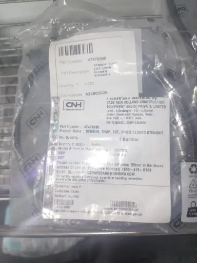 [47478995-O] SENSOR DE ADMISION PARA CASE 851NX 47478995