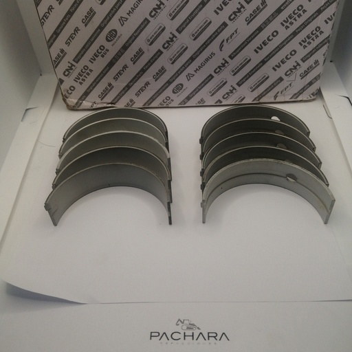 [1930813-O 1930177 500042638-O] 5 PAR METALES DE BANCADA .010 .25MM PARA CASE 770EX S8000 1930813 