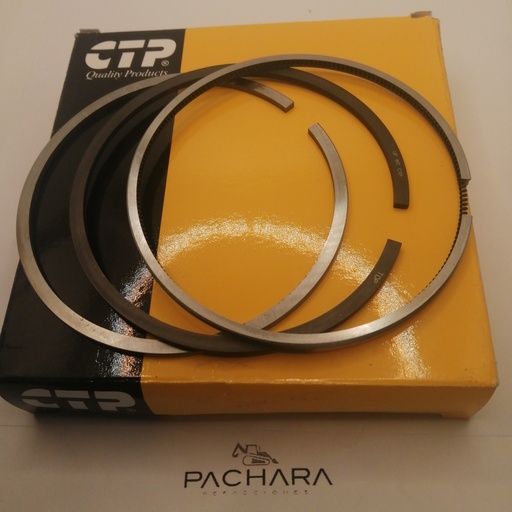 [02/201804-CTP] KIT DE ANILLOS PARA PISTON PERKINS JCB AR50656 AR51091 02/201804