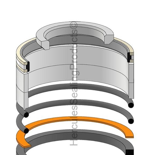 [AH216299-HR] KIT DE SELLOS 140MM TILT PARA JOHN DEERE 544J AH216299