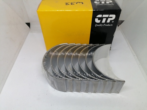[3603986-CTP 3297846] 4 PAR METALES DE BIELA LISO STD PARA CATERPILLAR 416F C4.4 ACERT 3603986