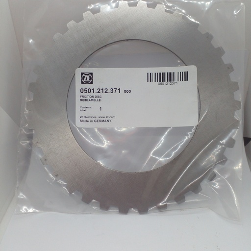 [331893A1-OEM  8604701 0501.212.371] DISCO DE FRICCION TRANSMISION DENTADO EXTERIOR PARA CARGADOR CASE 8604701