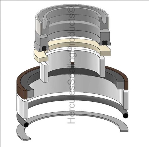 [1543260C1-HR G110053] KIT DE SELLOS 1.75 X 3.25 LIFT PARA CASE 580M 1543260C1