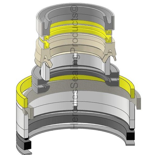 [87428634-HR] KIT DE SELLOS 2.50 x 135 BOOM PARA NEW HOLLAND LB110 87428634